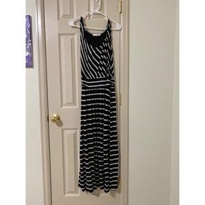 Black & White Stripped Maxi